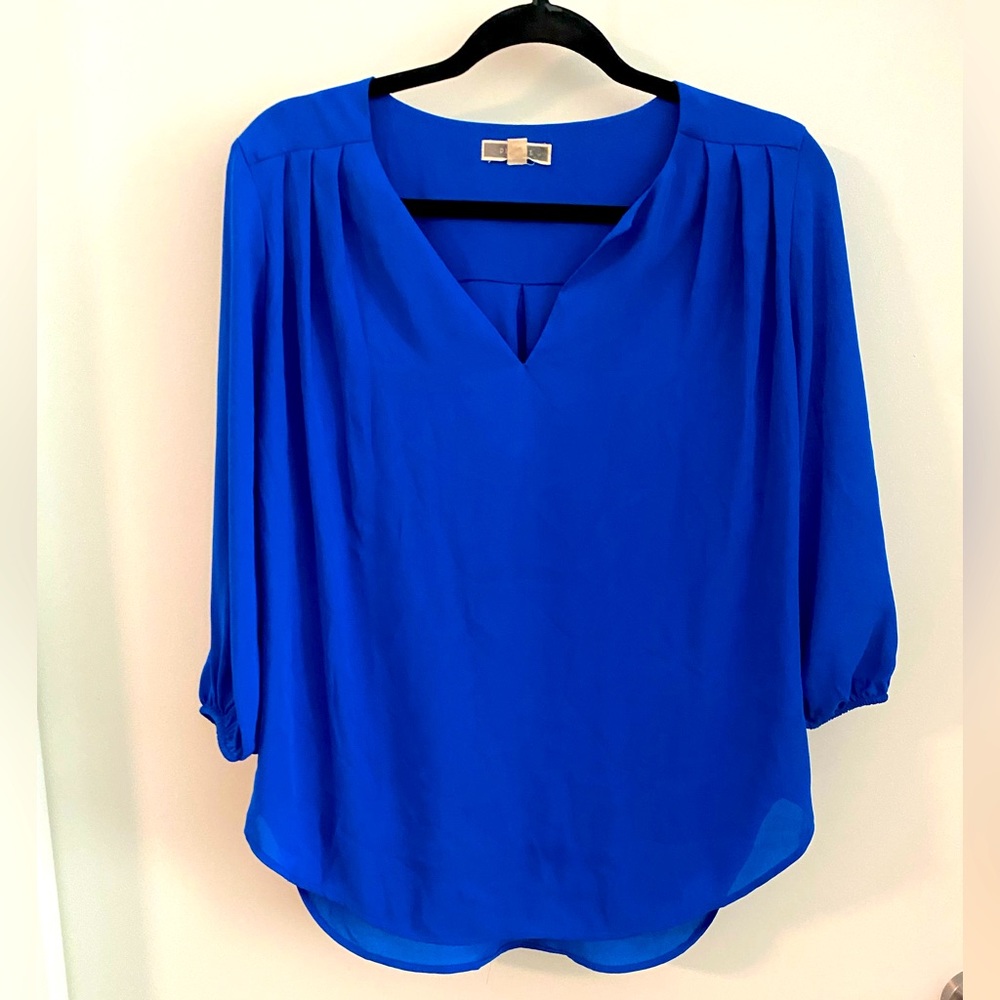 😍 ROYAL BLUE PLEIONE BLOUSE